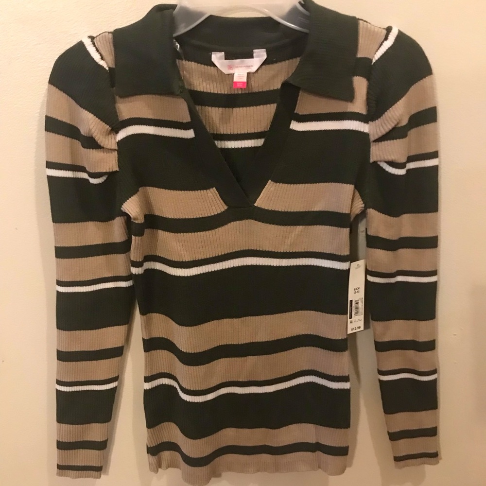 Johnny Collar Pull Over